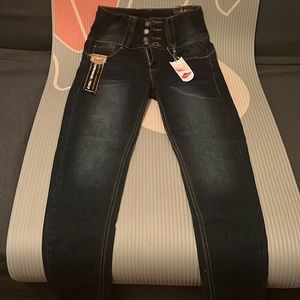 ENJEAN Denim dark wash blue jeans Size 5